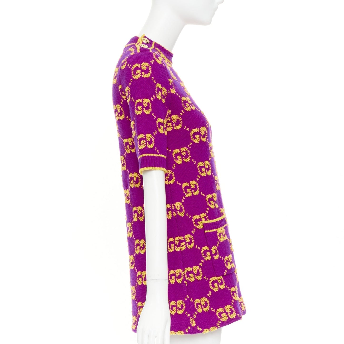 Women's Gucci GG Supreme monogram jacquard short dress