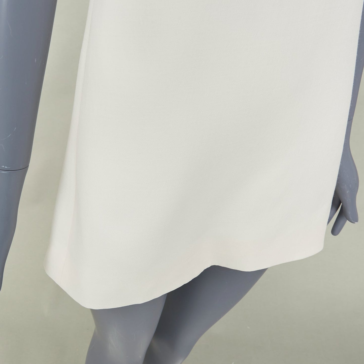 Women's Valentino wool silk crepe logo dress