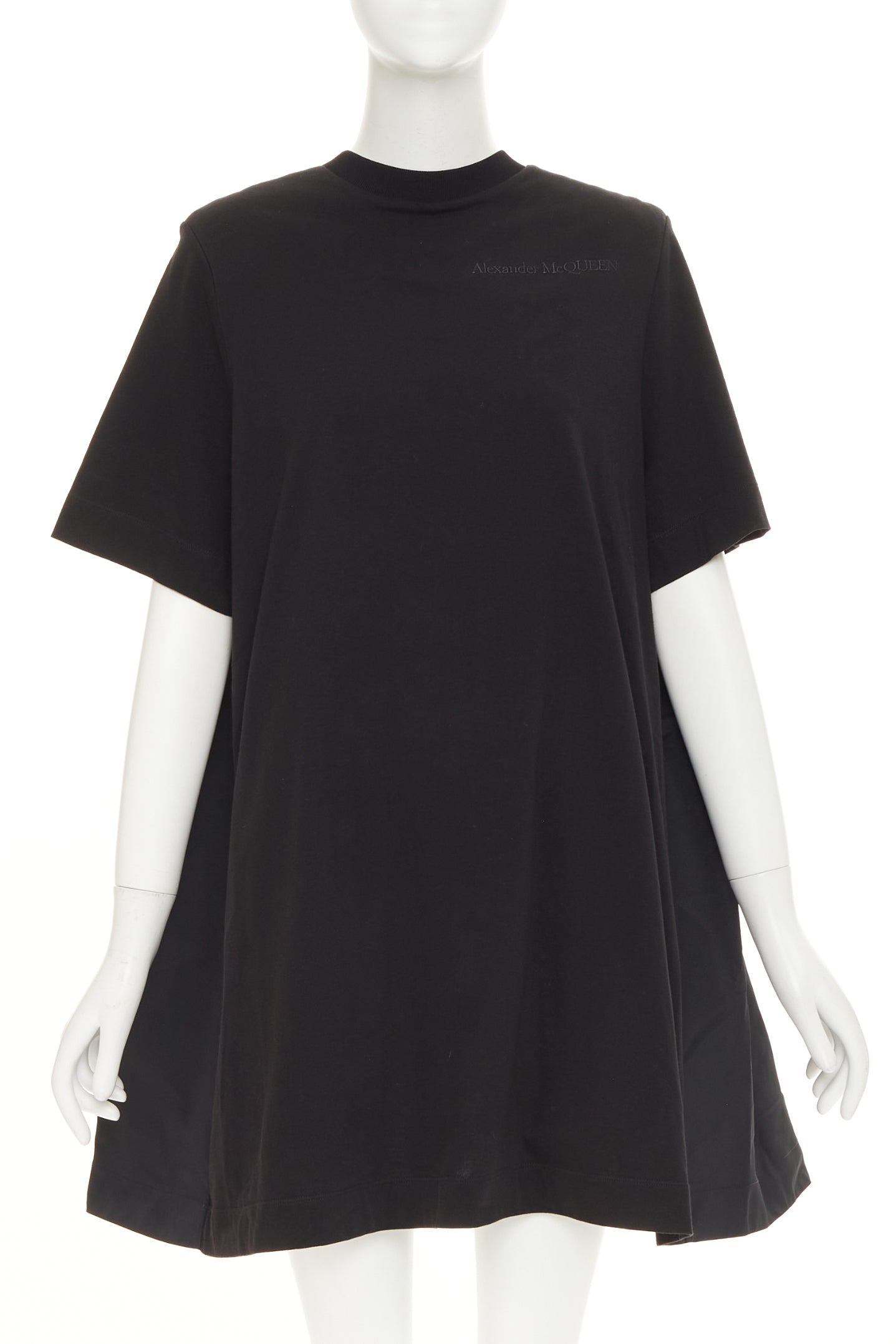 Women's Alexander McQueen back cotton jersey dress