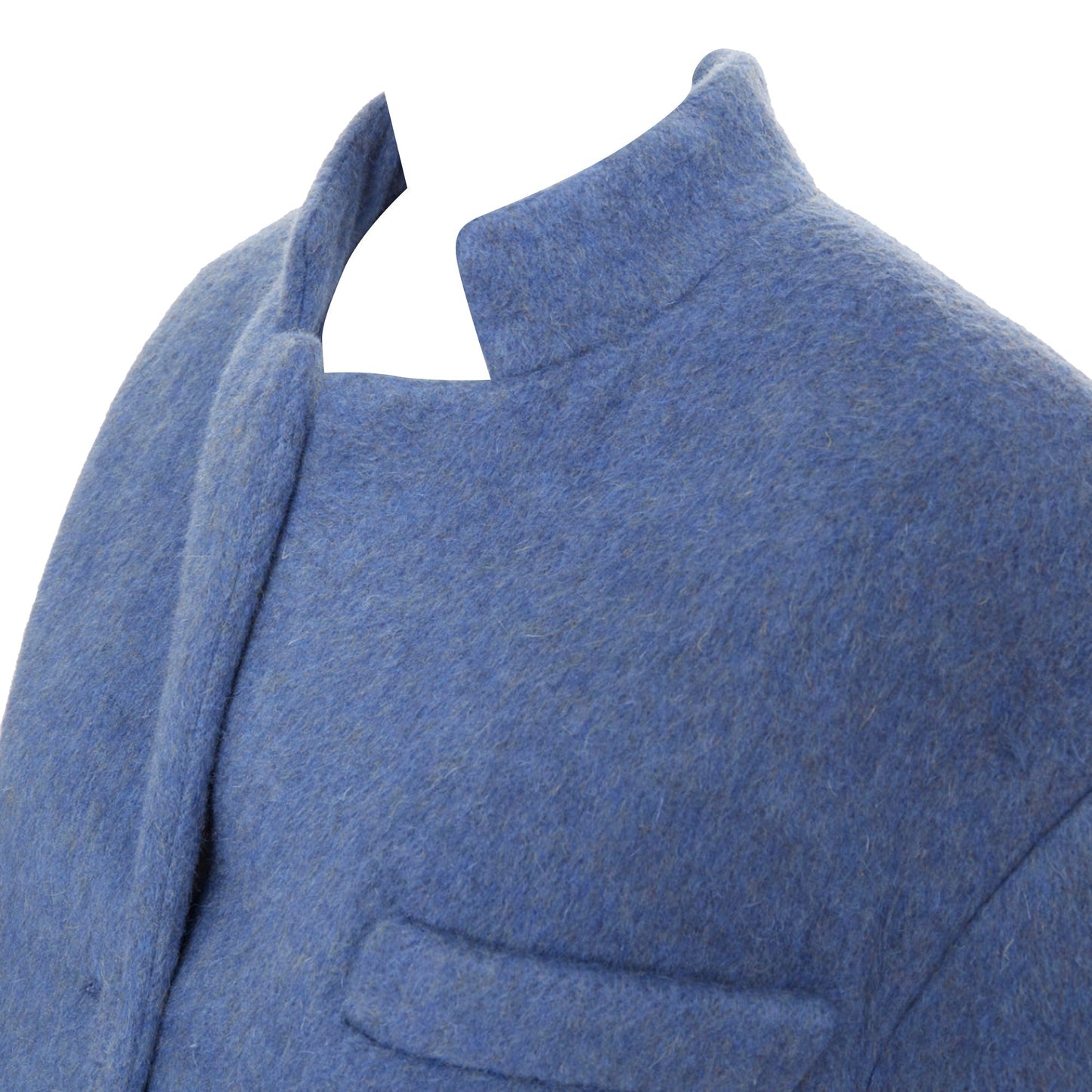 Women's Gucci mohair wool back button open vent flared coat