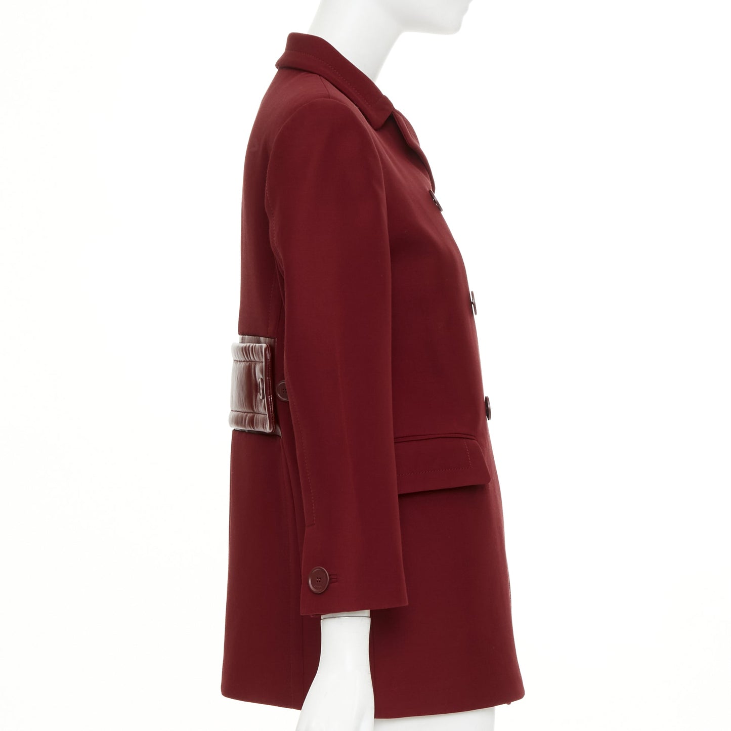 Women's Gucci wool silk cady double breasted jacket
