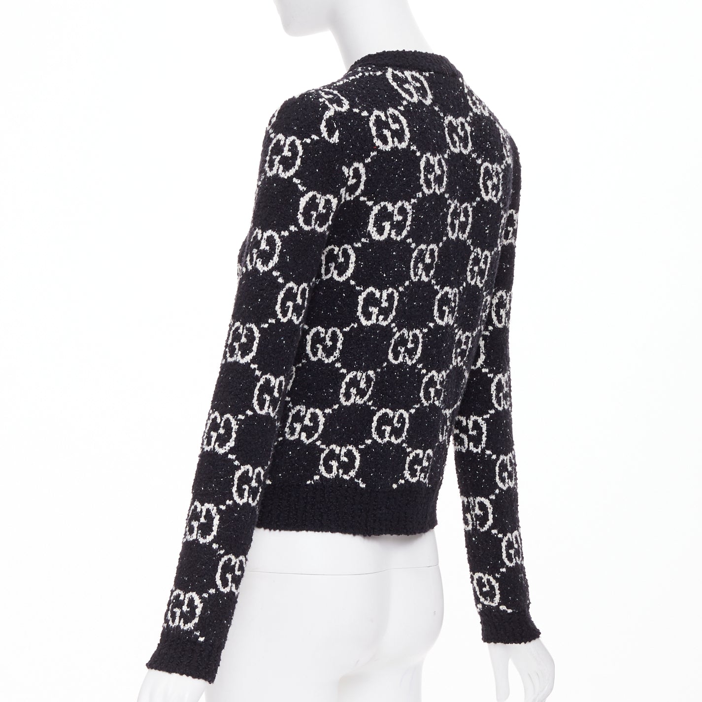 Women's Gucci GG Supreme jacquard cardigan jacket