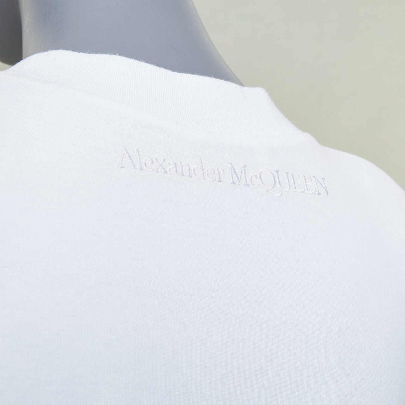 Women's Alexander McQueen sequin chain embroidered top