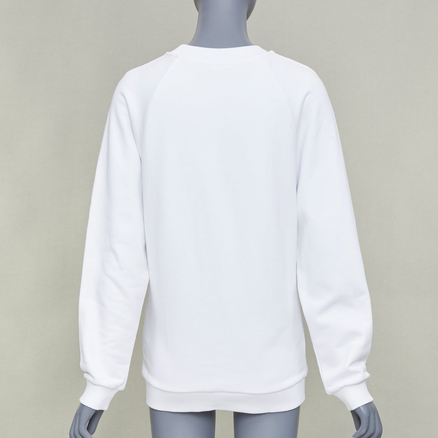 Women's Balmain cotton coin logo sweatshirt