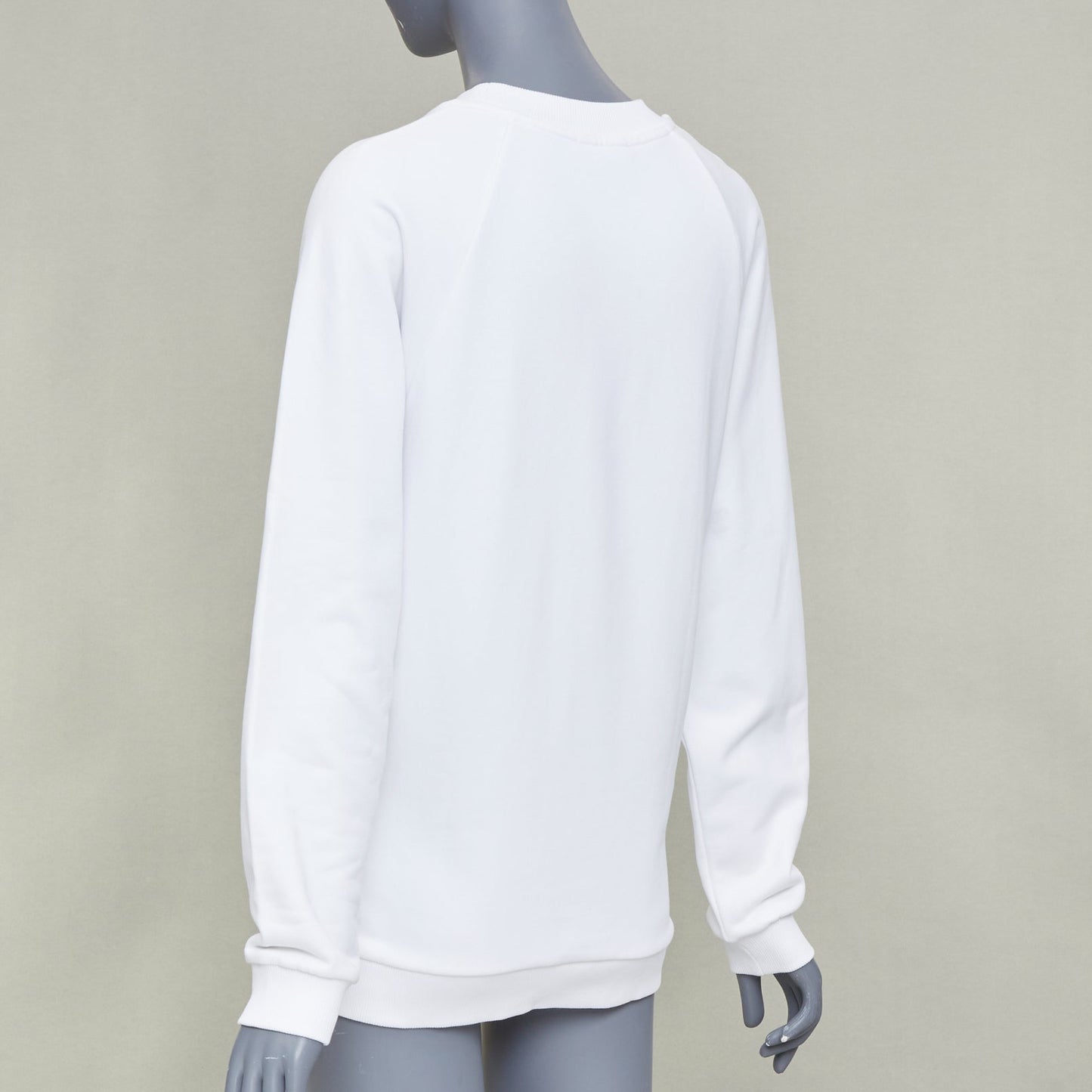 Women's Balmain cotton coin logo sweatshirt