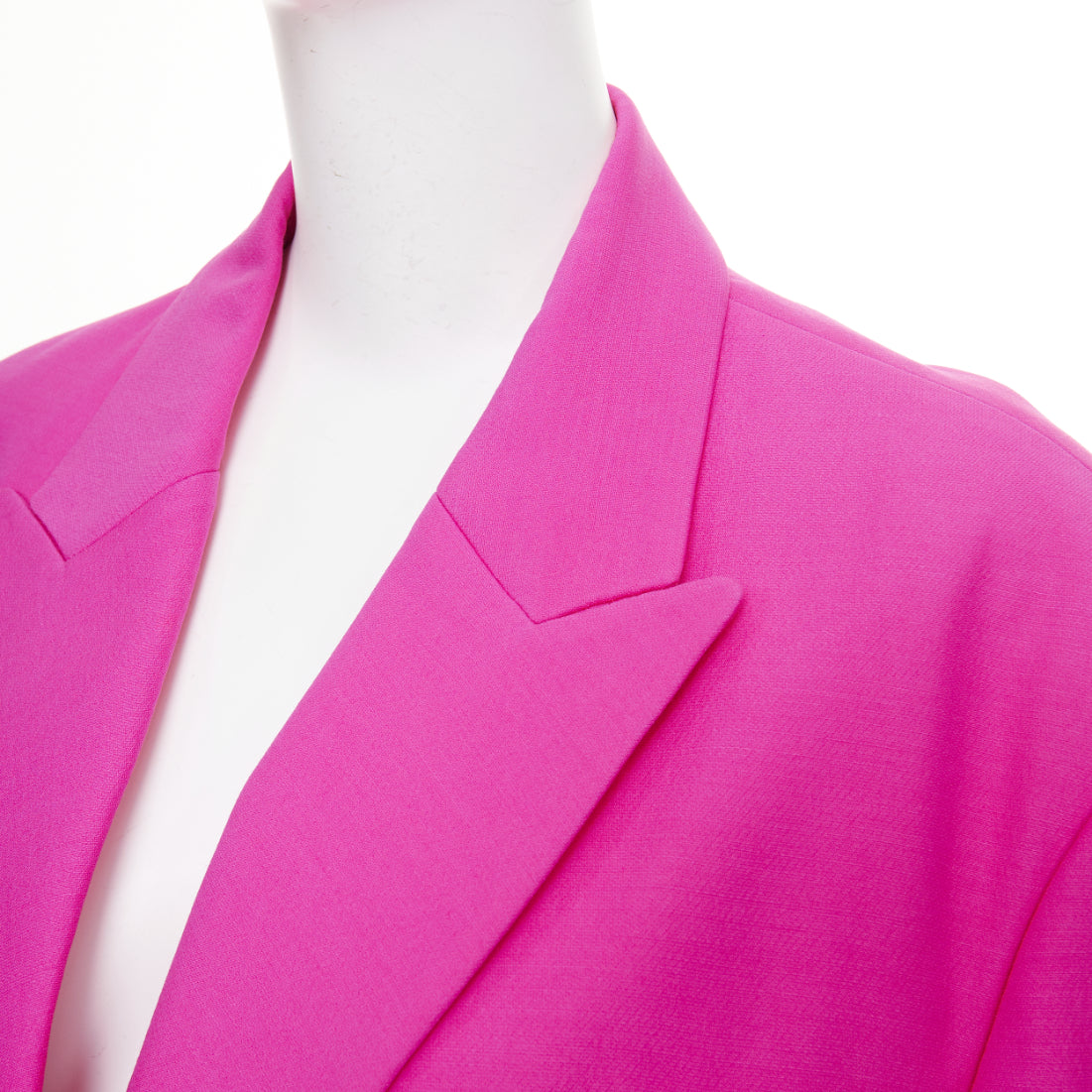 Women's Valentino Pink PP Oversized wool silk jacket