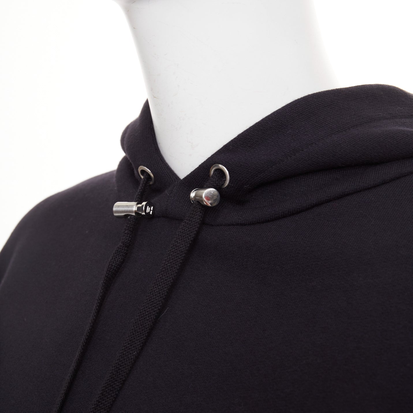 Women's Balma crystal logo embellished fringe cropped hoodie