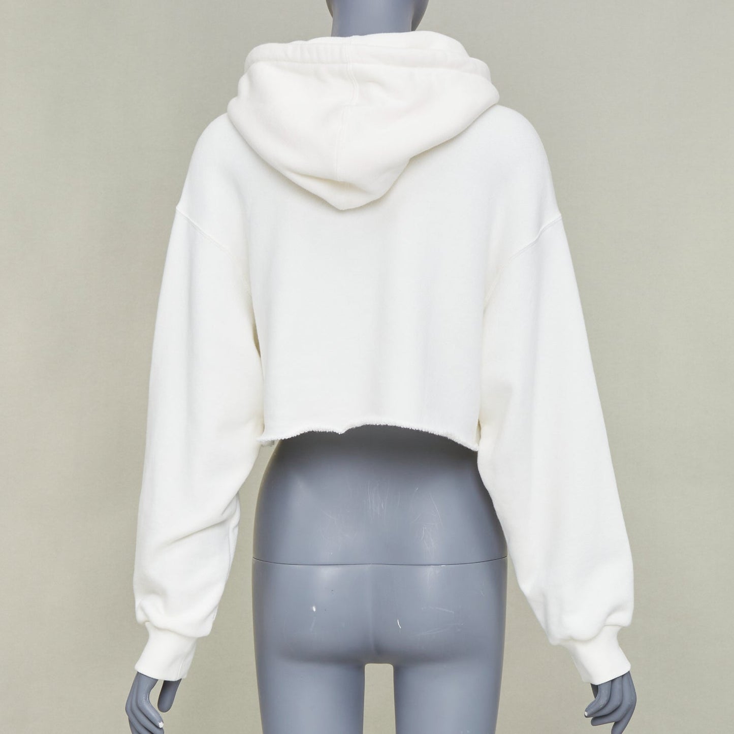 Women's Gucci Rainbow Sequin Logo cropped hoodie
