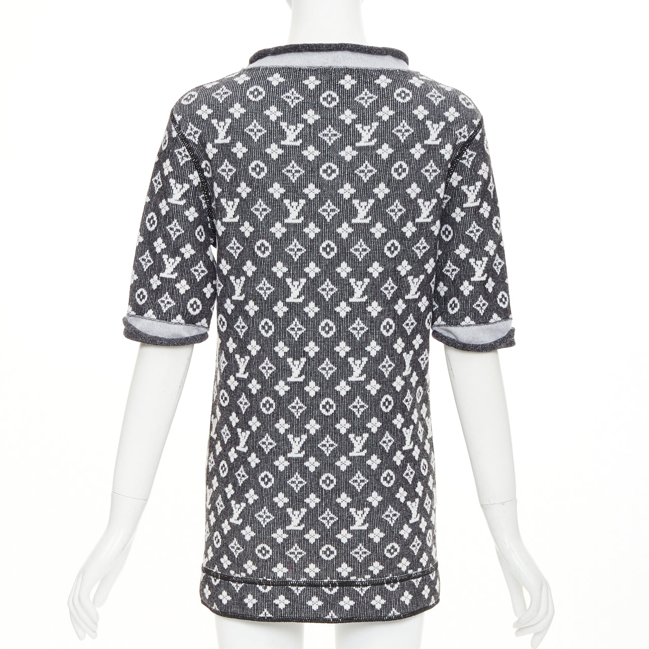 Women's Louis Vuitton monogram chain collar mini dress