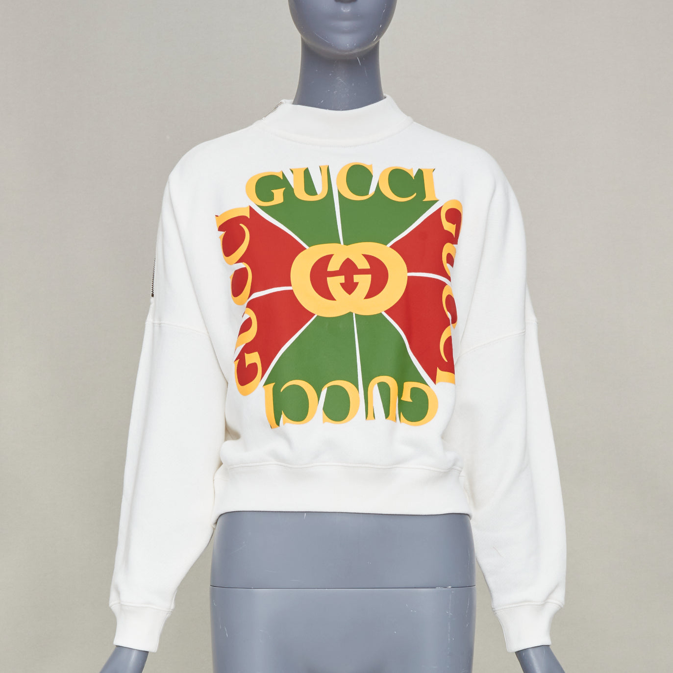 Women's Gucci geometric graphic print sweatshirt