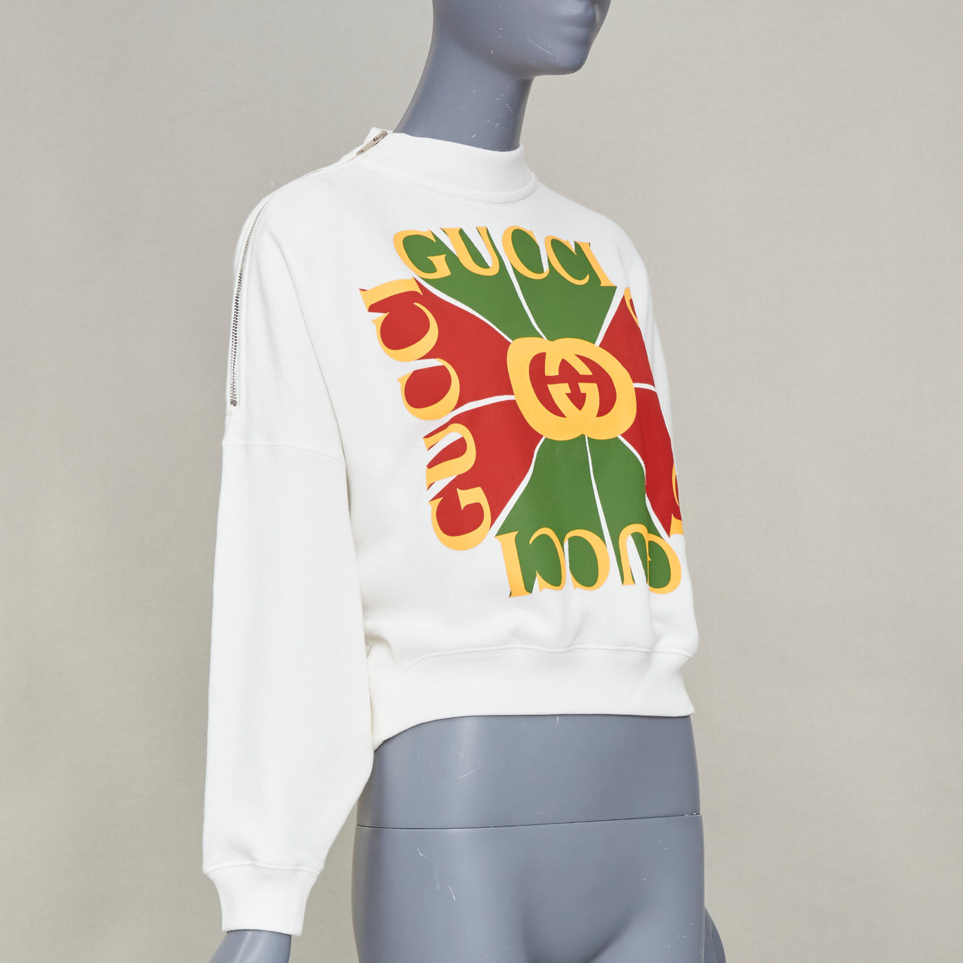 Women's Gucci geometric graphic print sweatshirt