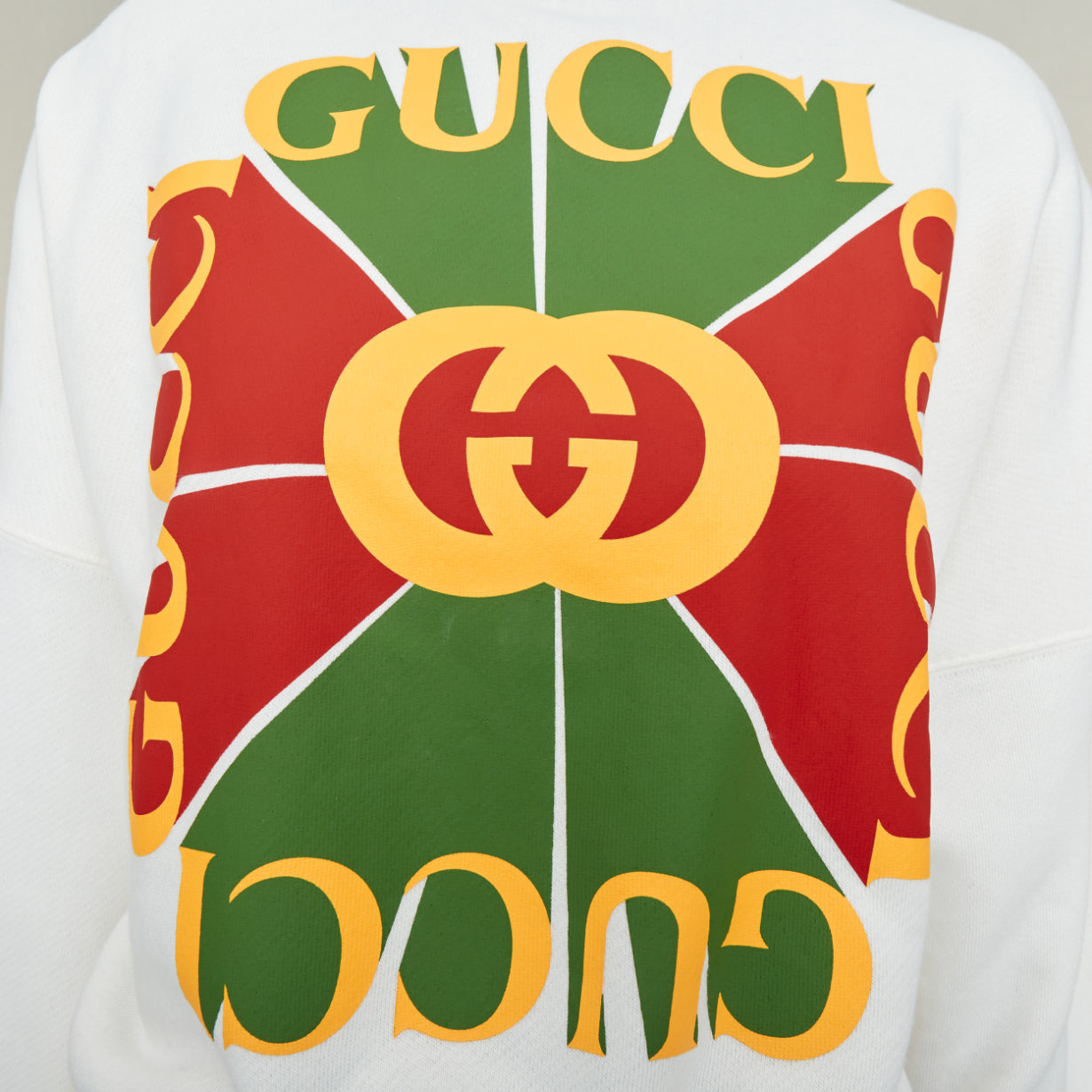 Women's Gucci geometric graphic print sweatshirt