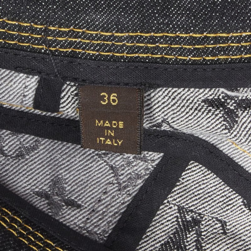Women's Louis Vuitton monogram jacquard patchwork shorts