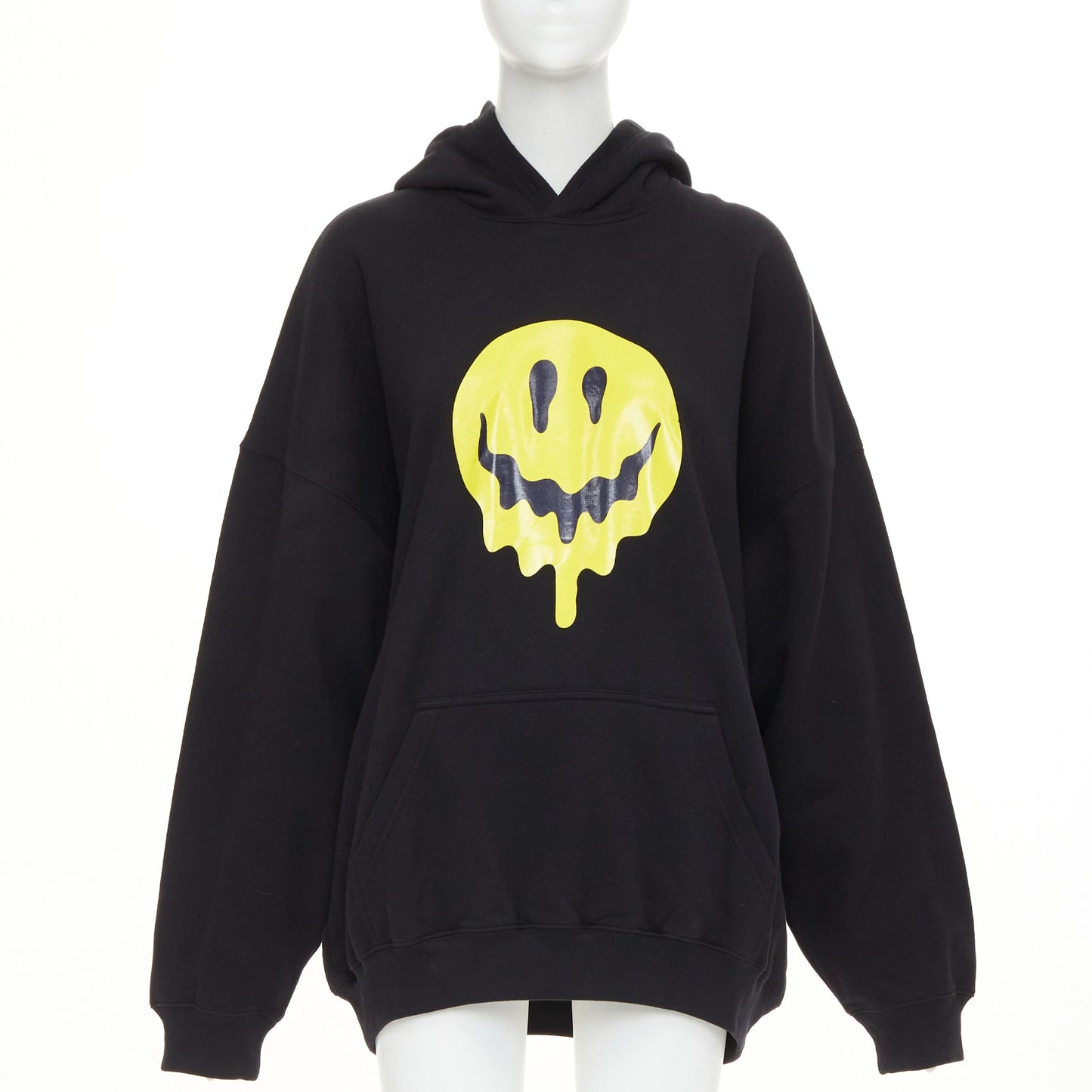 Women's Balenciaga Melting Smiley Face oversized hoodie