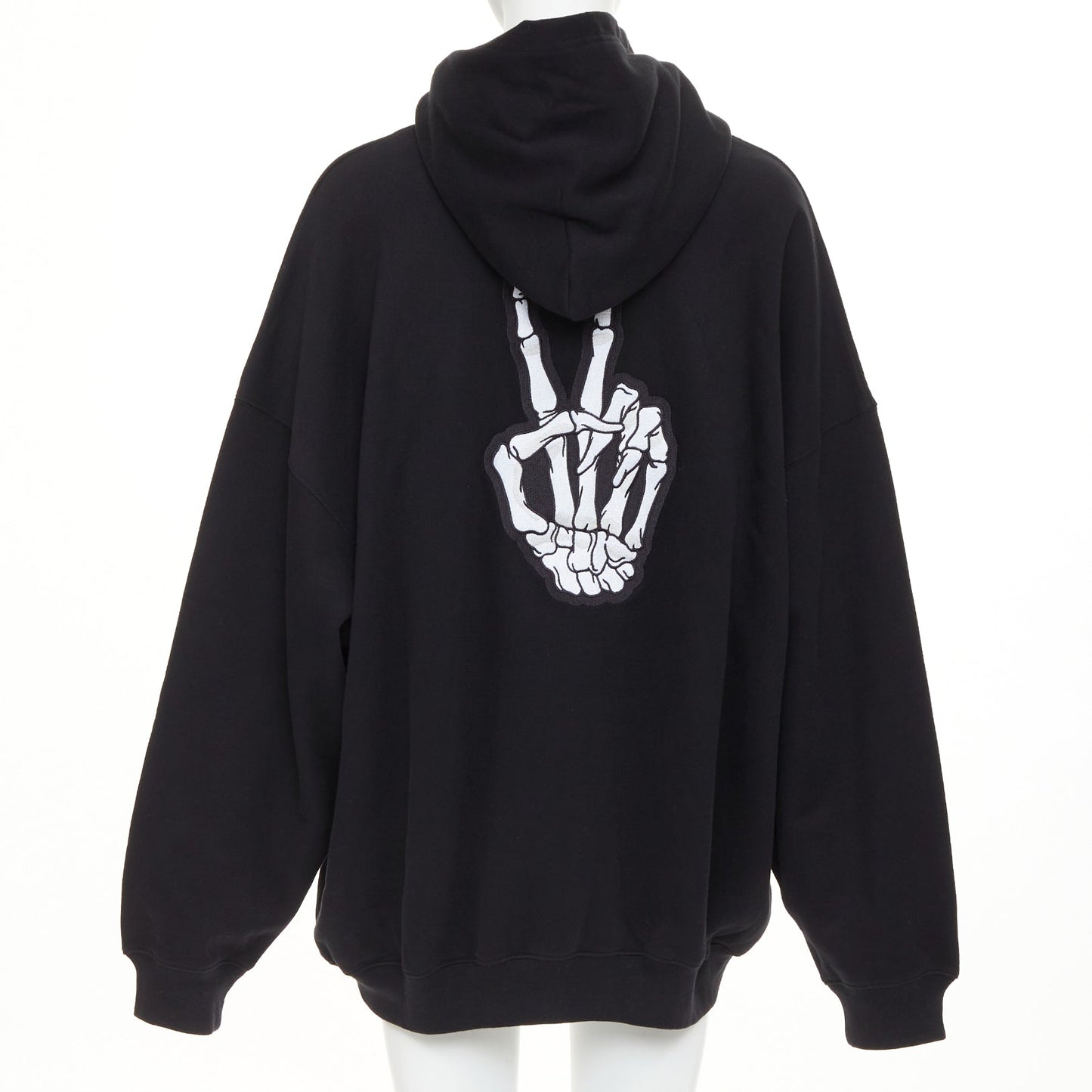 Women's Balenciaga Melting Smiley Face oversized hoodie