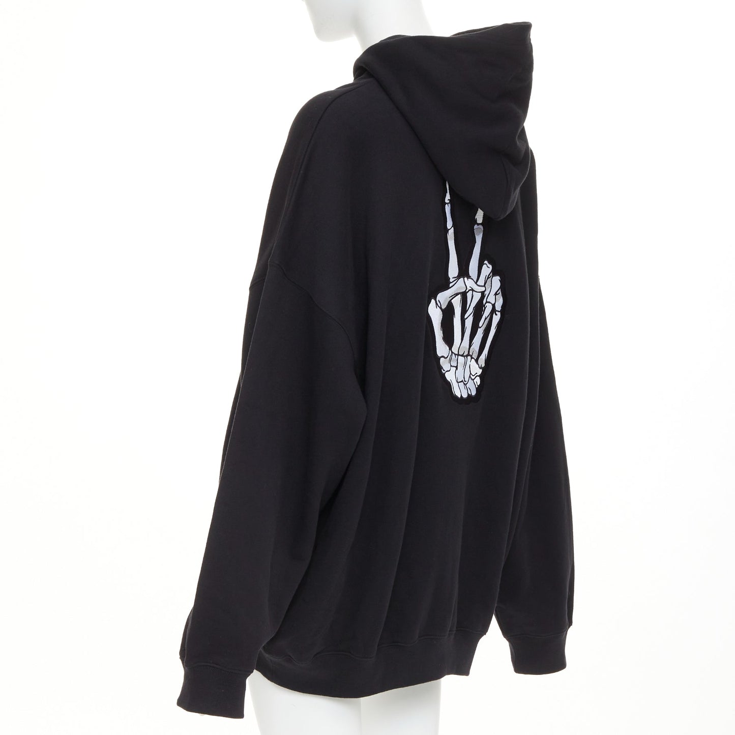 Women's Balenciaga Melting Smiley Face oversized hoodie
