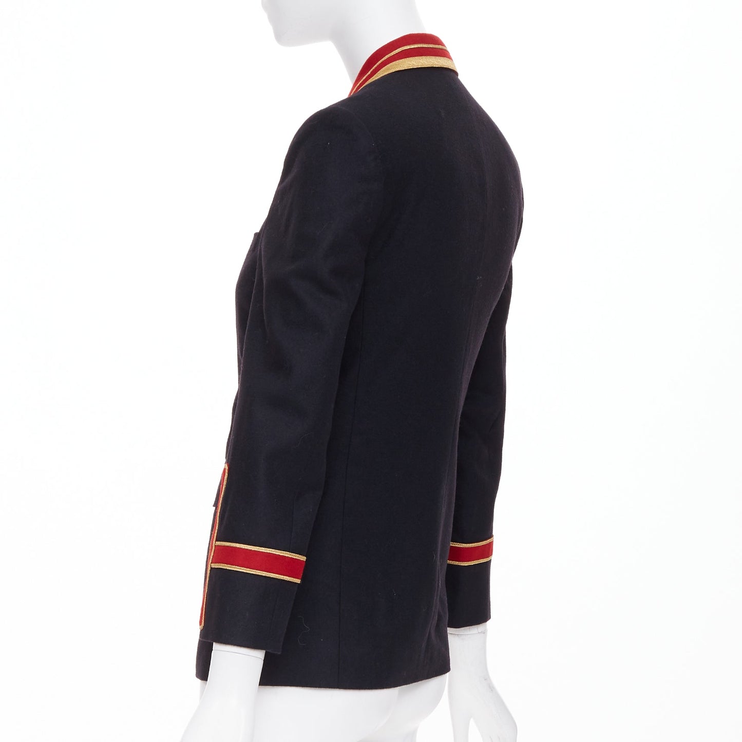 Women's Saint Laurent Officer Napoleon wool blazer
