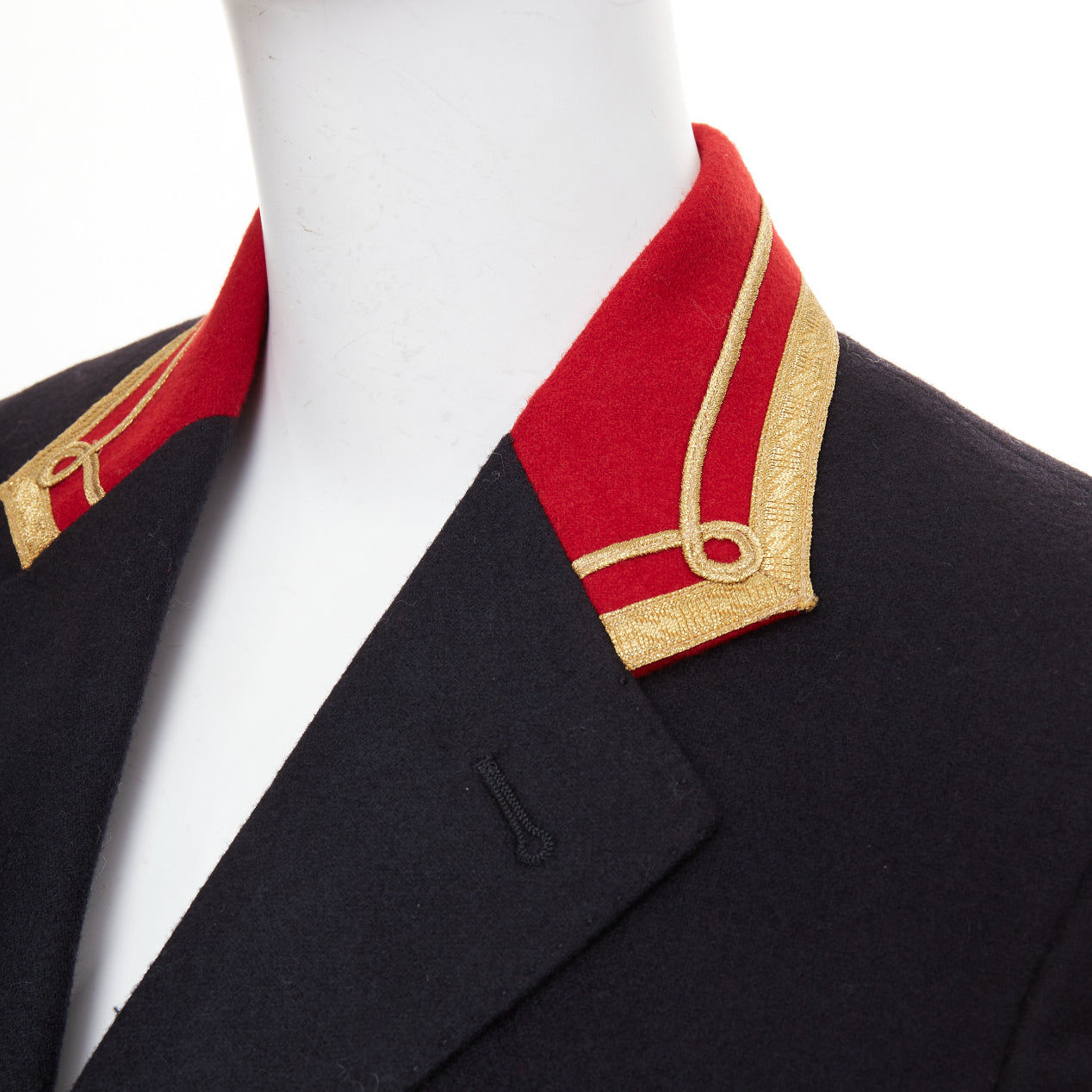 Women's Saint Laurent Officer Napoleon wool blazer