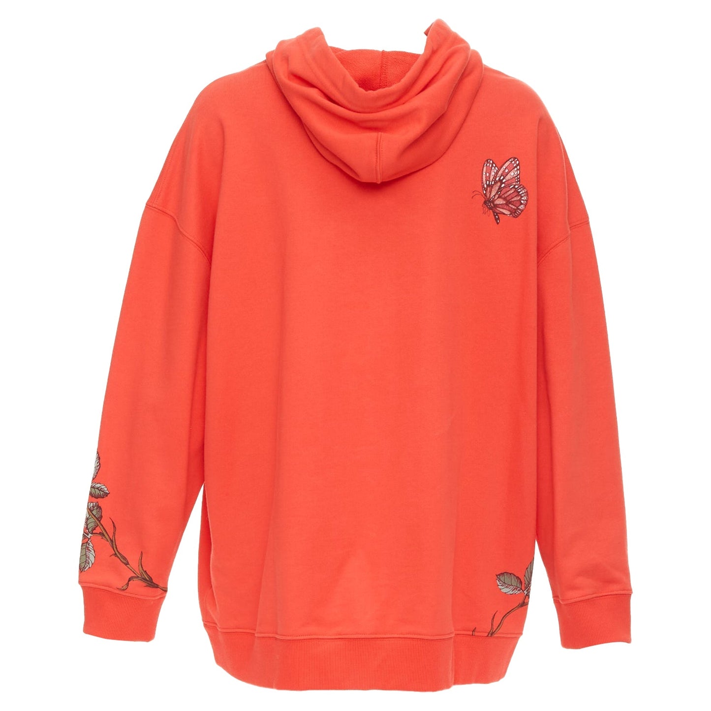 Women's Valentino VLogo sequin butterfly rose embroidery hoodie
