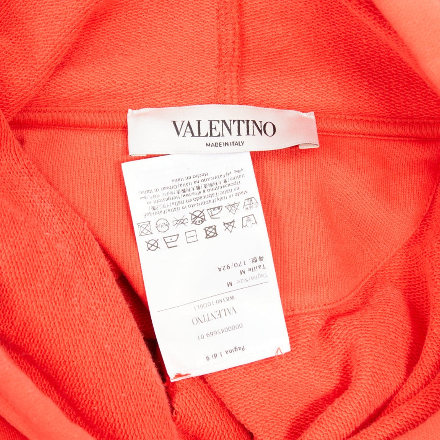 Women's Valentino VLogo sequin butterfly rose embroidery hoodie