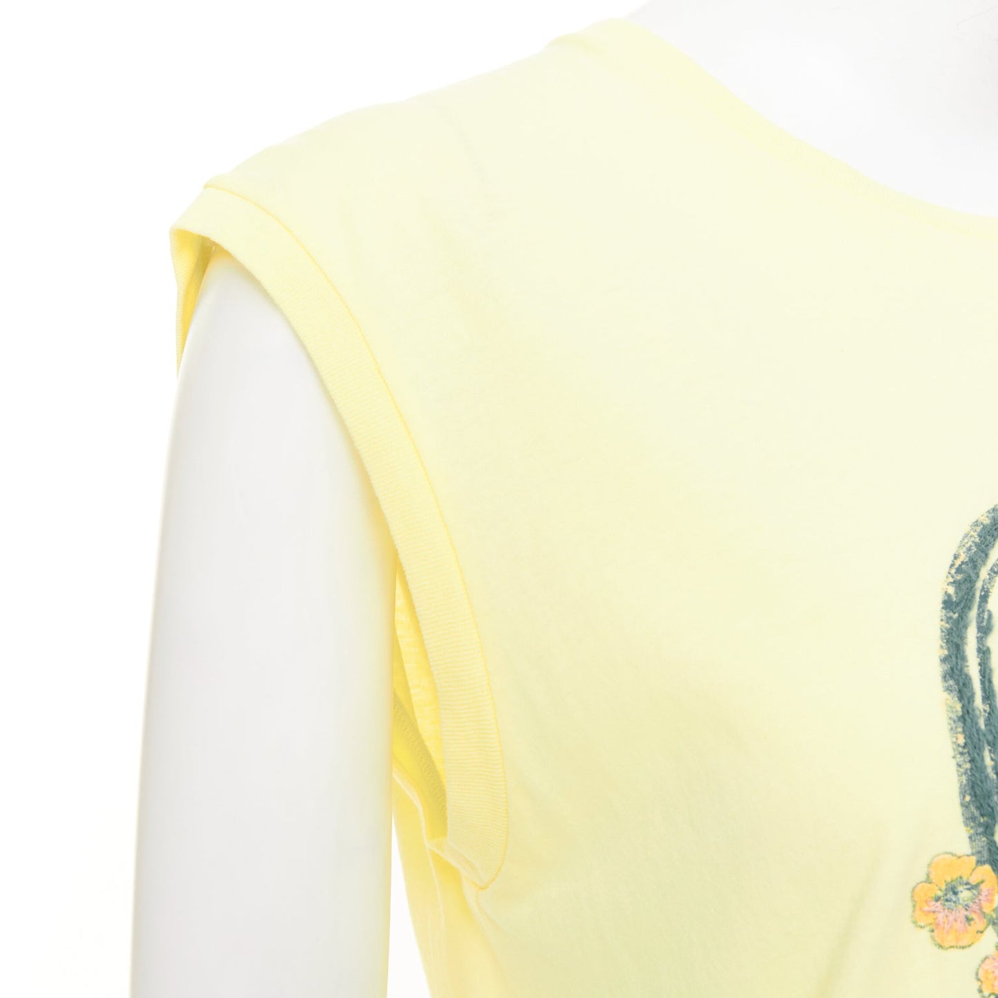 Women's Saint Laurent Surfer Graphic print muscle tank top