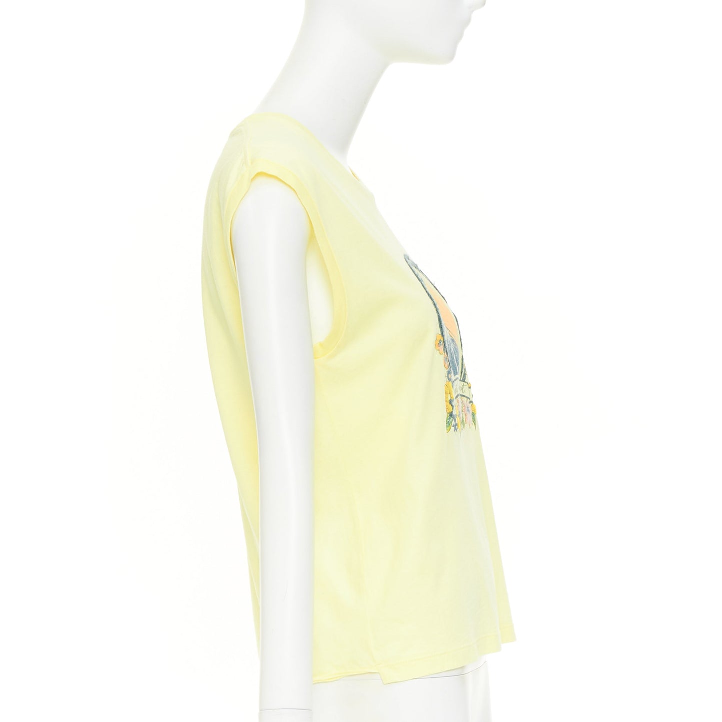 Women's Saint Laurent Surfer Graphic print muscle tank top
