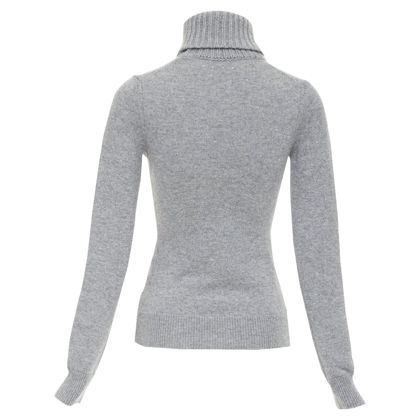 Women's Alexander McQueen cashmere crystal embellished brooch sweater