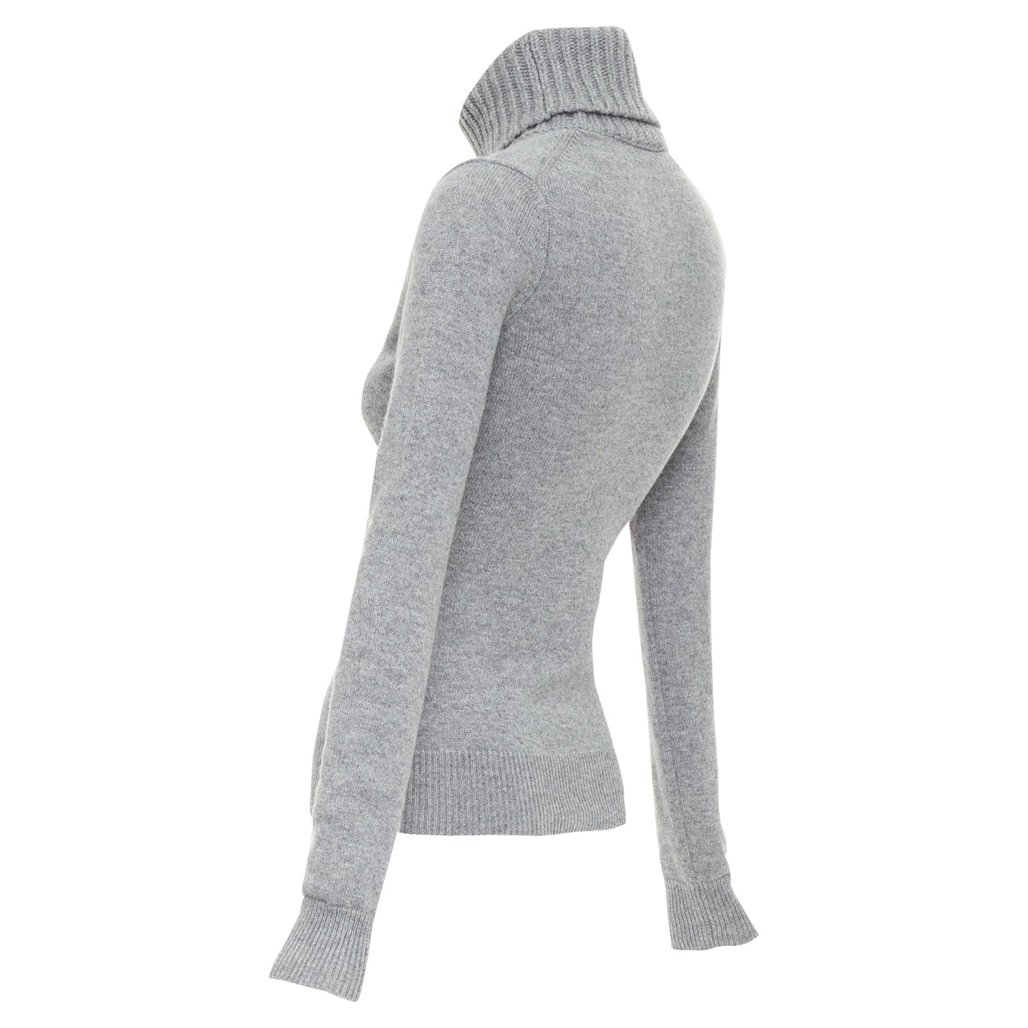 Women's Alexander McQueen cashmere crystal embellished brooch sweater
