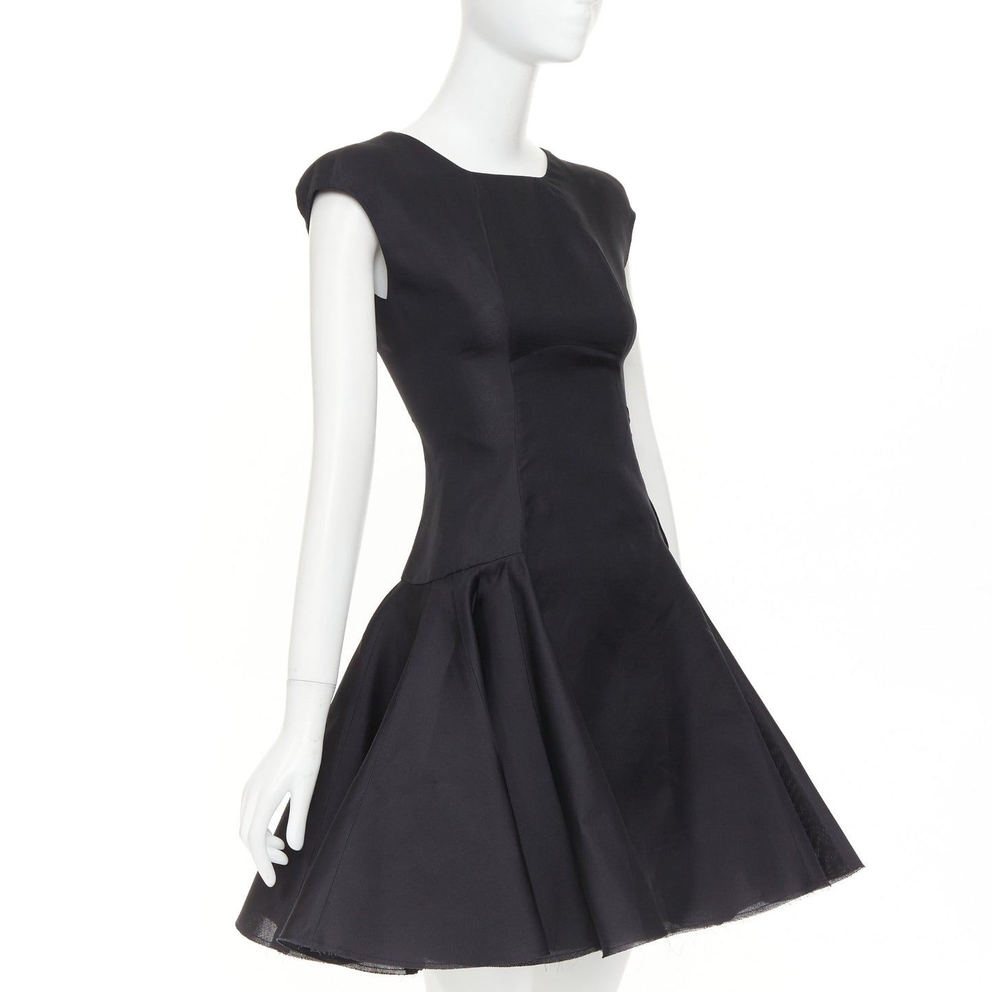 Women's Victoria Beckham tailored cap sleeve structured dress