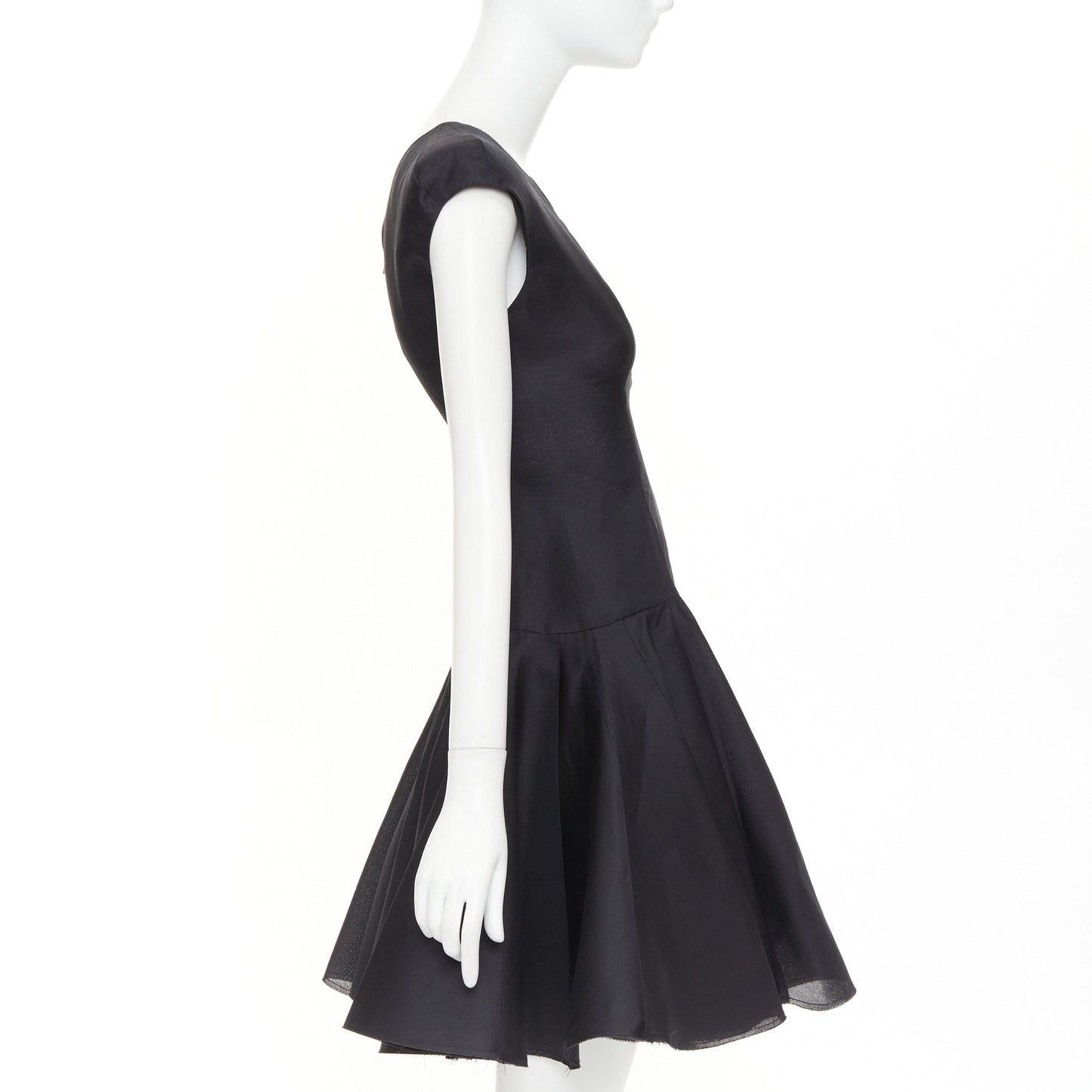Women's Victoria Beckham tailored cap sleeve structured dress