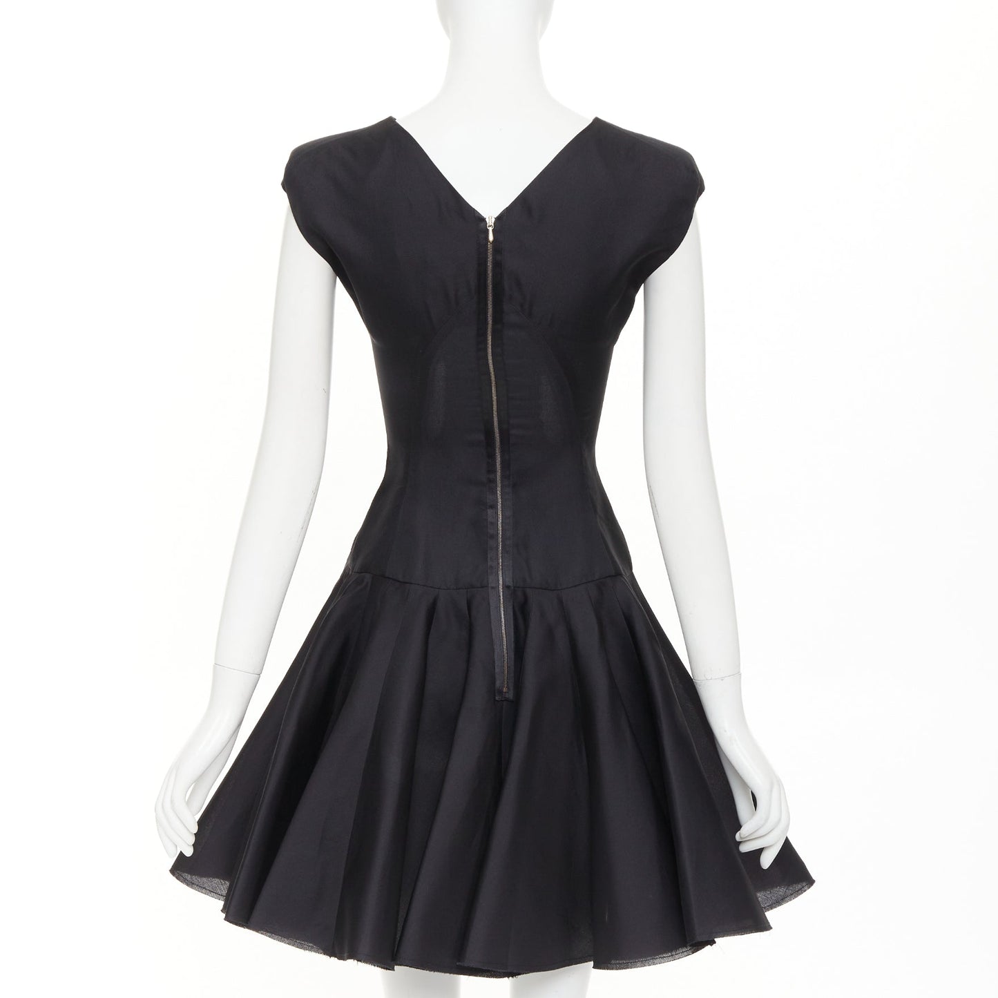 Women's Victoria Beckham tailored cap sleeve structured dress