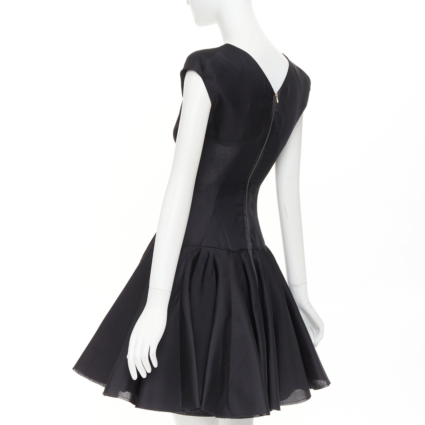 Women's Victoria Beckham tailored cap sleeve structured dress