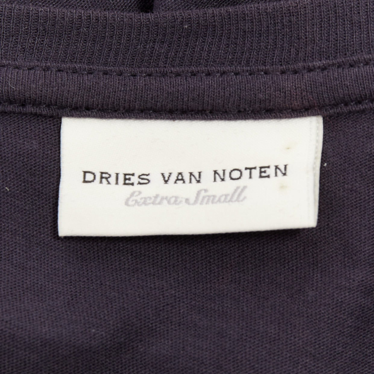 Women's Dries Van Noten cotton velvet damask floral flock print dress