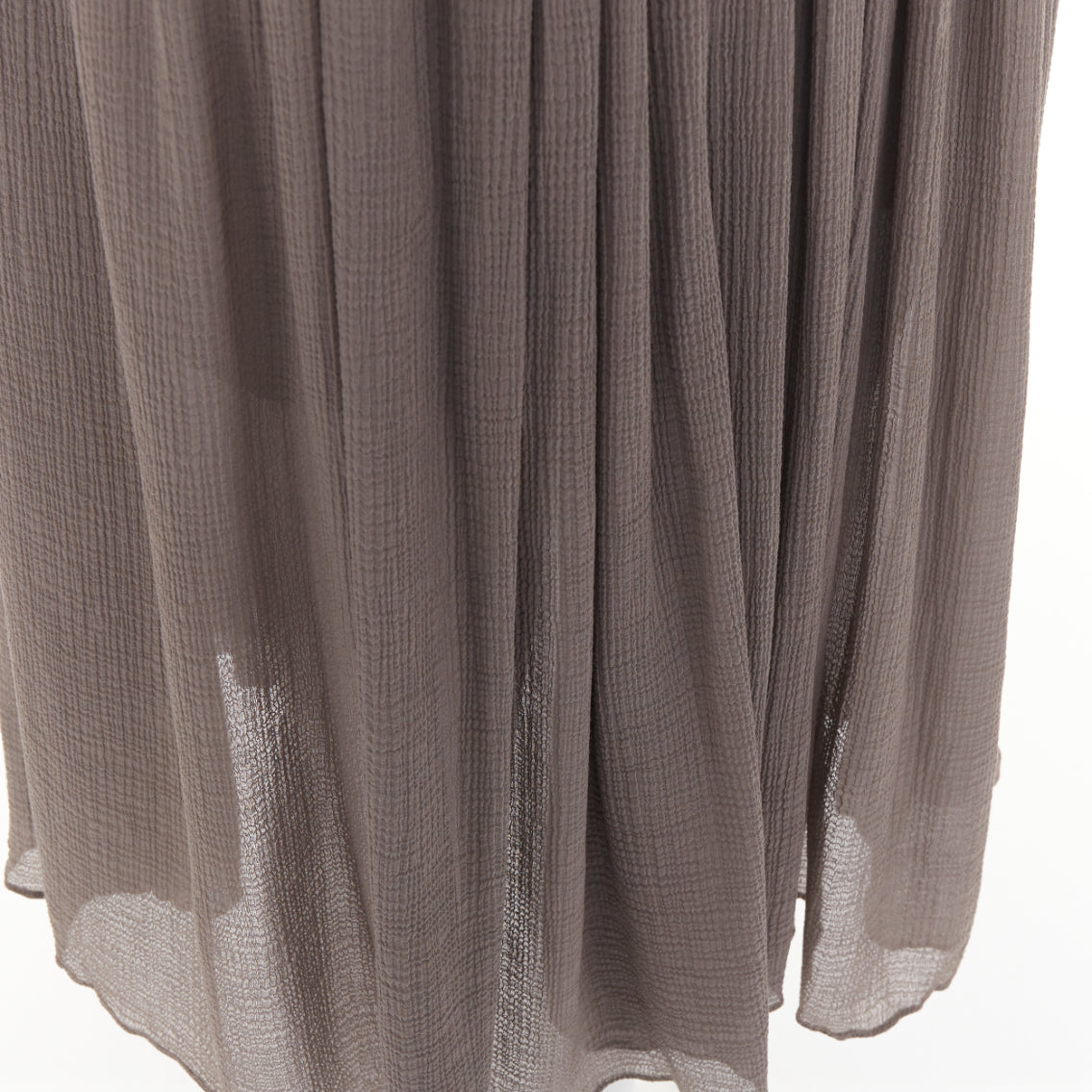 Women's Bottega Veneta cotton chiffon pleated dress