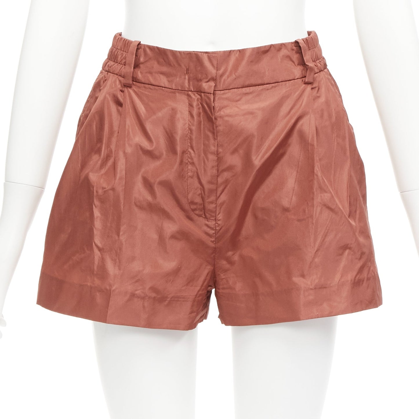 Women's Valentino Piccioli silk high waisted dress shorts