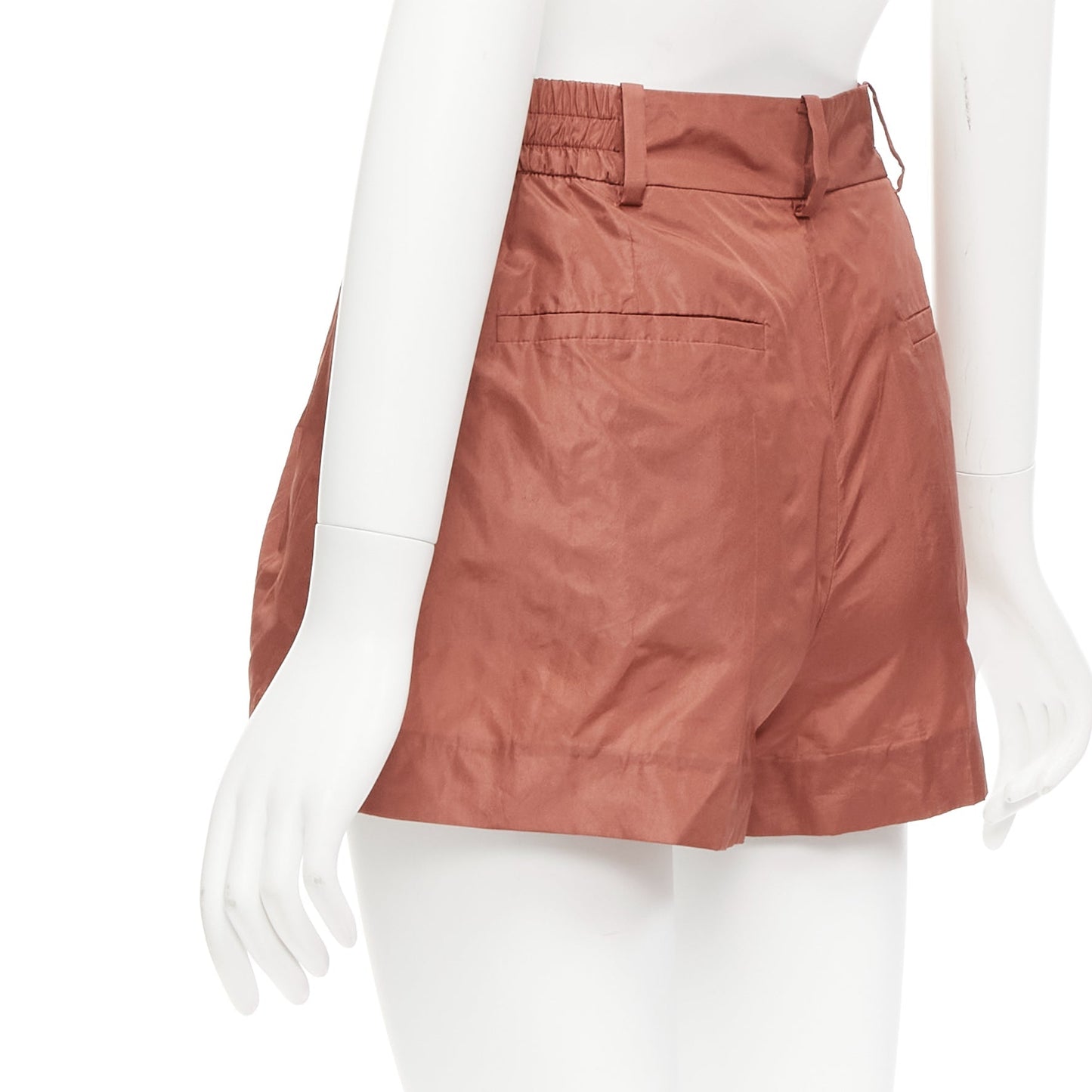 Women's Valentino Piccioli silk high waisted dress shorts