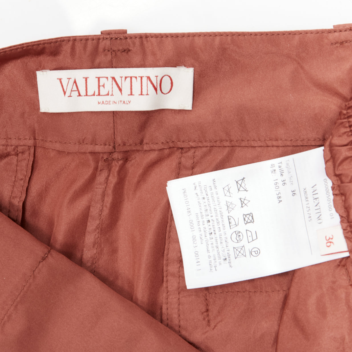 Women's Valentino Piccioli silk high waisted dress shorts
