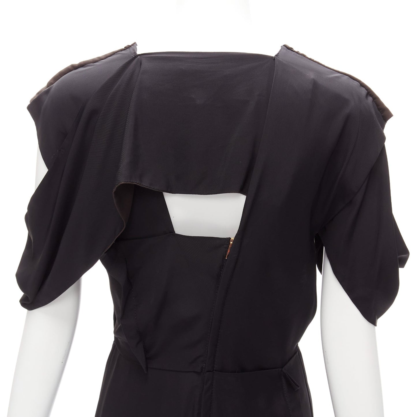 Women's Bottega Veneta intrecciato woven square neck layered dress