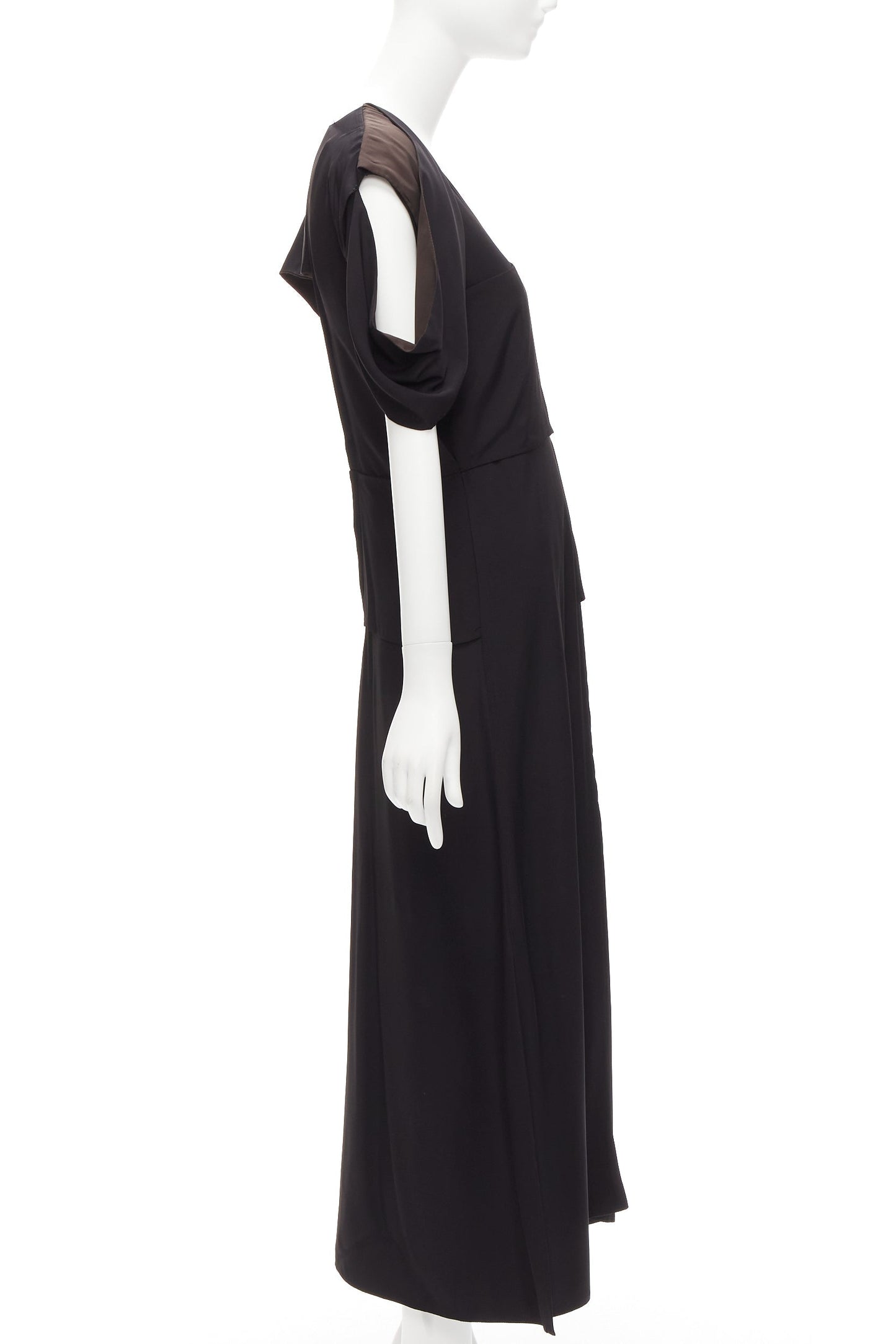 Women's Bottega Veneta intrecciato woven square neck layered dress
