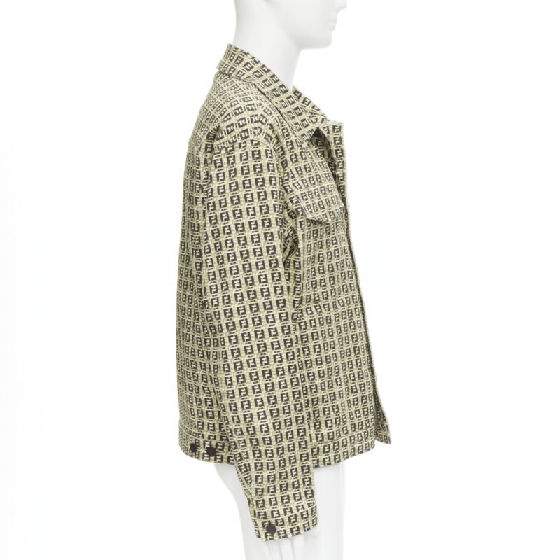 Men's Fendi Forever Bamboo FF Zucca cotton jacket