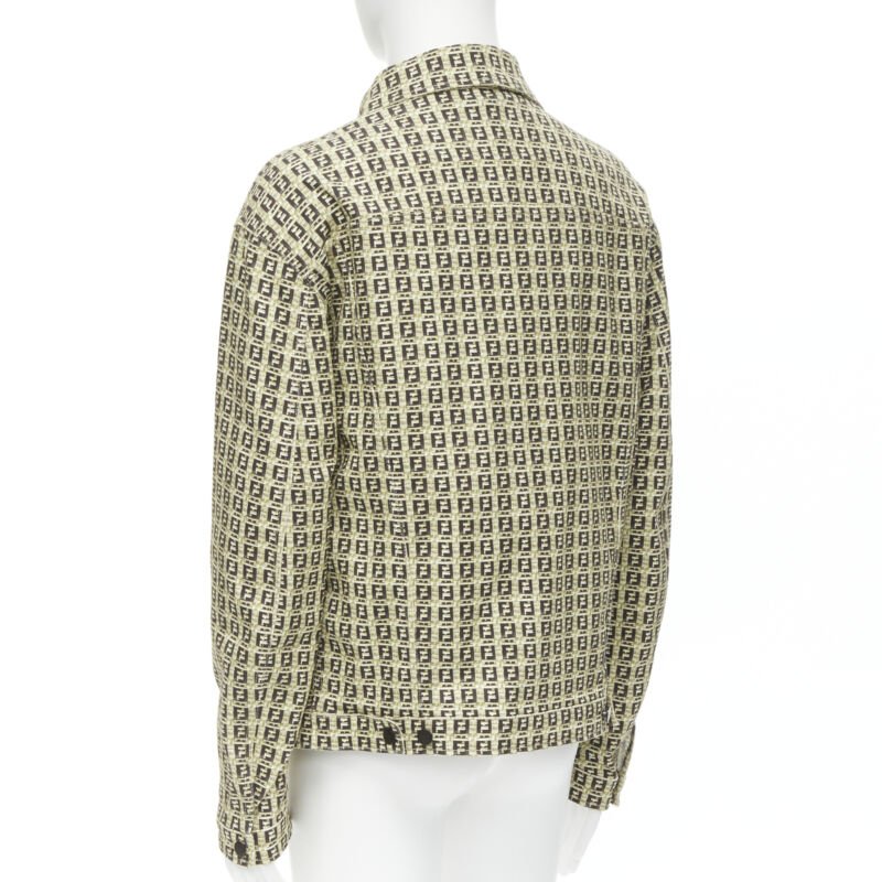 Men's Fendi Forever Bamboo FF Zucca cotton jacket