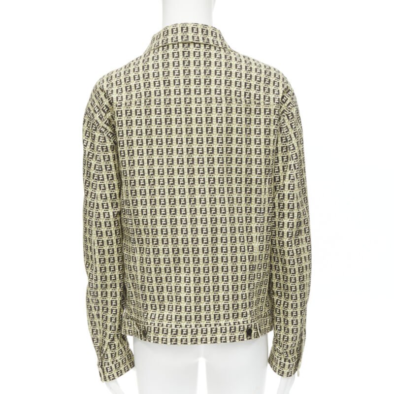 Men's Fendi Forever Bamboo FF Zucca cotton jacket