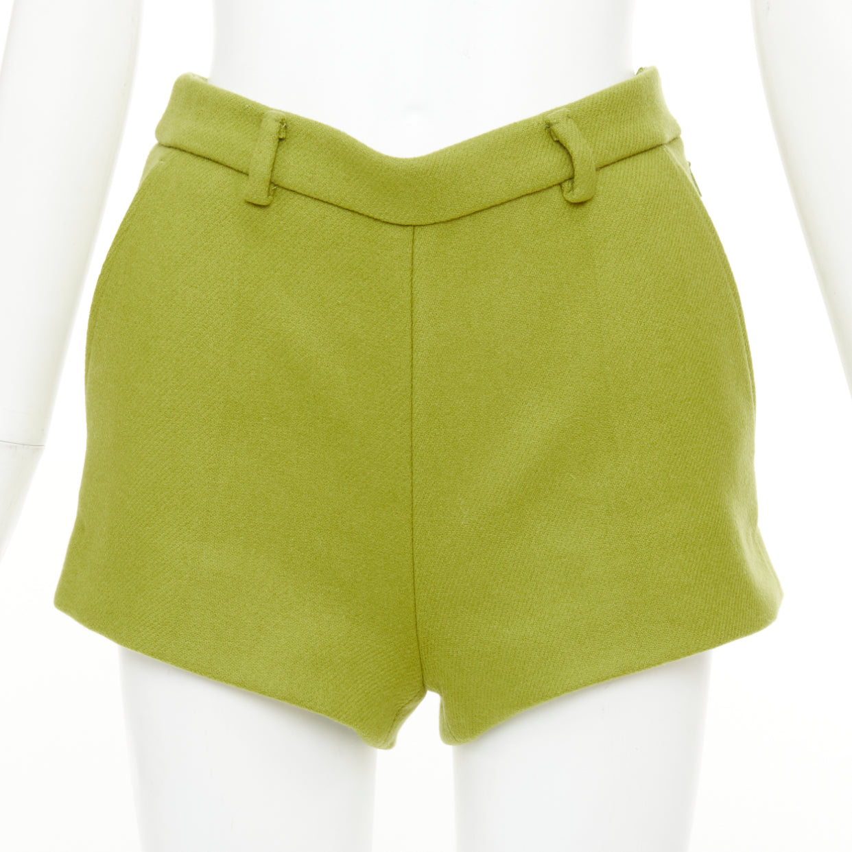 Women's Gucci Sabato textured wool mohair shorts