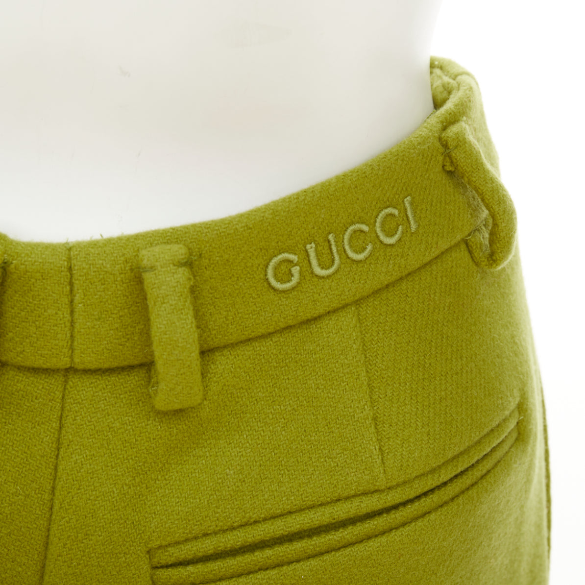 Women's Gucci Sabato textured wool mohair shorts