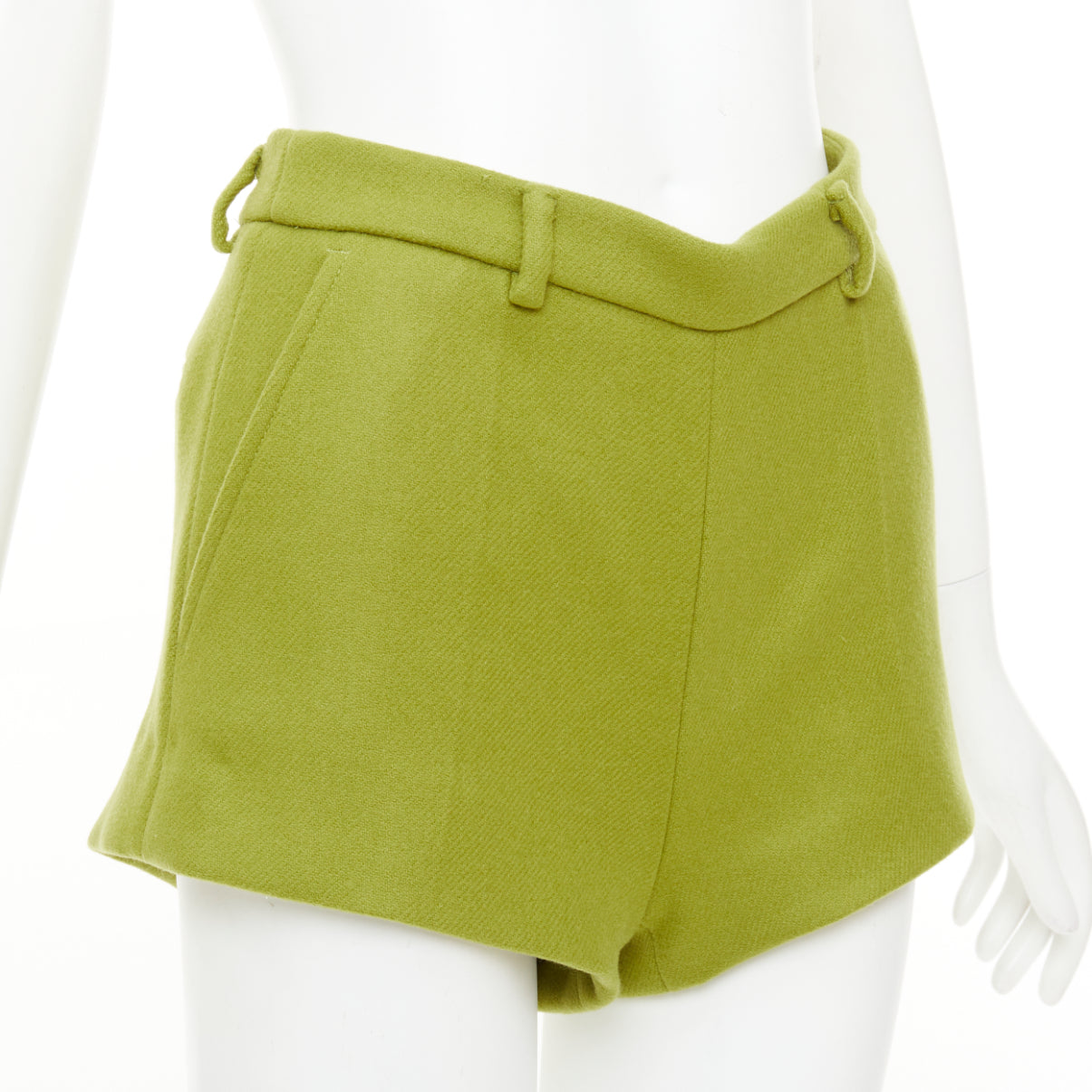 Women's Gucci Sabato textured wool mohair shorts
