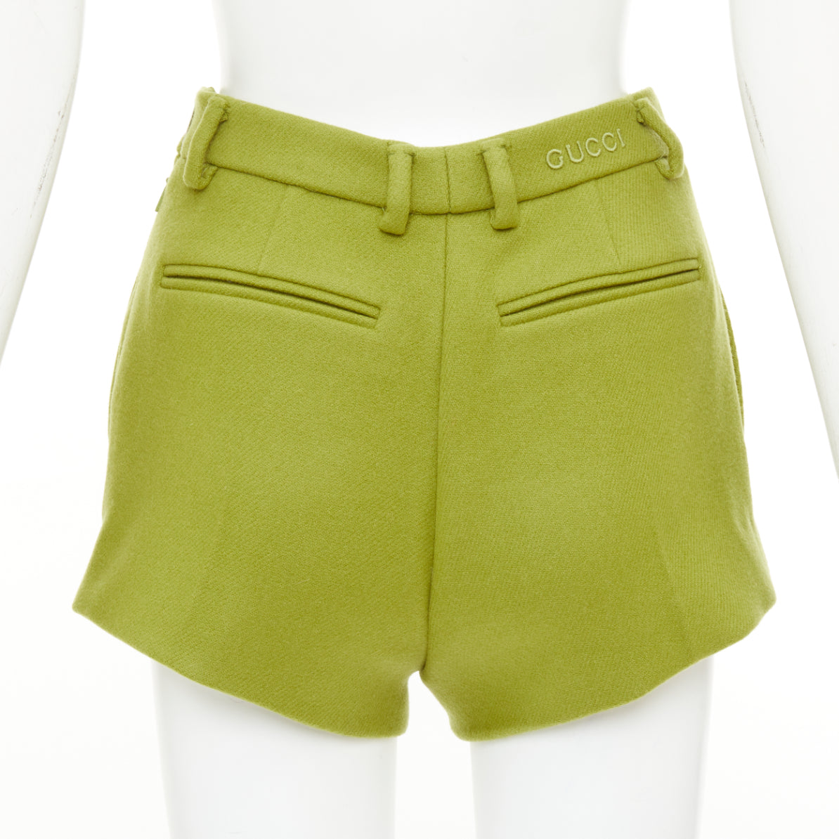 Women's Gucci Sabato textured wool mohair shorts
