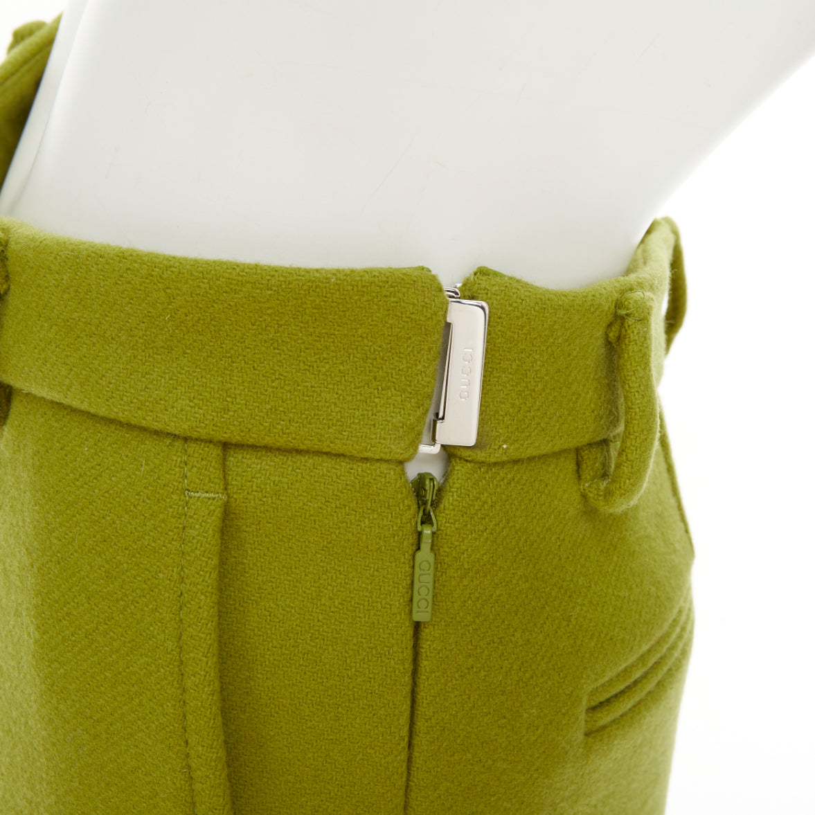 Women's Gucci Sabato textured wool mohair shorts