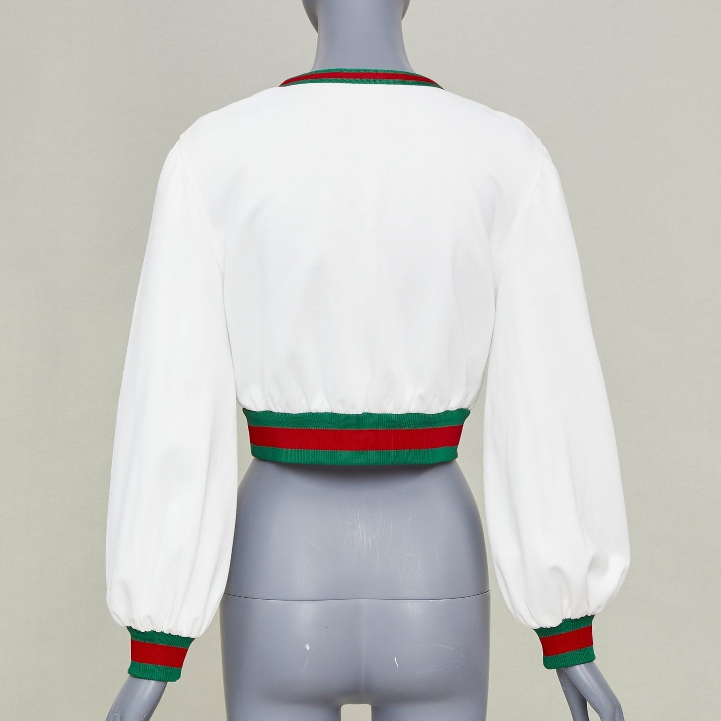 Women's Gucci Web stripe mesh track jacket