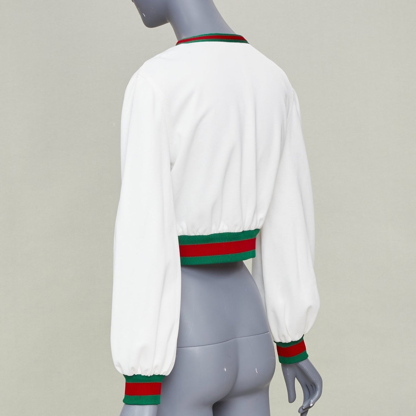 Women's Gucci Web stripe mesh track jacket