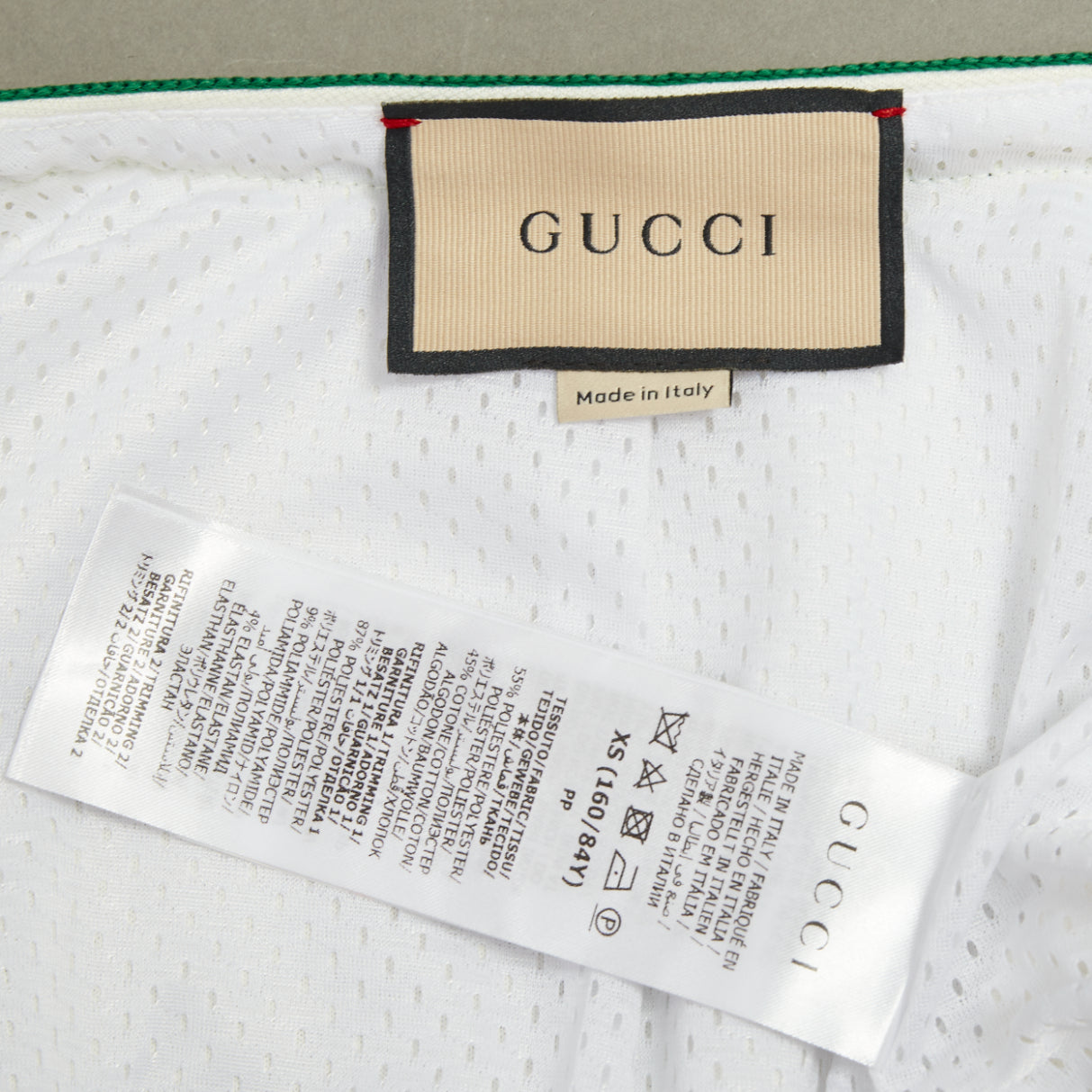 Women's Gucci Web stripe mesh track jacket